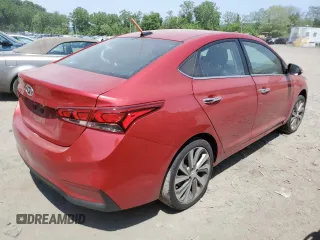 2022 Hyundai Accent Limited with VIN 3KPC34A67NE177237, listed as a Copart auction lot 55184864 with 31,233 mi miles and Salvage Title. Bid and sale history available at carsss.com. Image 3.