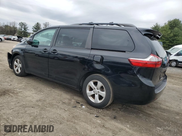 2015 Toyota Sienna LE AAS with VIN 5TDKK3DC5FS550597, listed as a Copart auction lot 51458215 with 74,090 mi miles and Salvage Title. Bid and sale history available at DreamBid. Image 2.