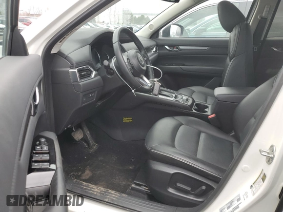 2024 Mazda CX-5 S Carbon Edition with VIN JM3KFBCM8R0381280, listed as a Copart auction lot 50625035 with 14,574 mi miles and Salvage Title. Bid and sale history available at carsss.com. Image 7.
