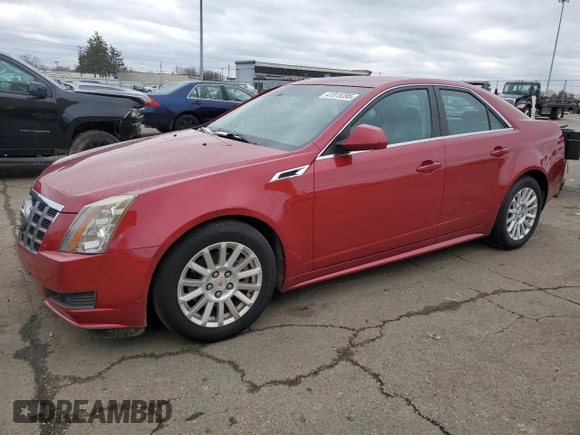2012 Cadillac CTS z VIN 1G6DA5E51C0101068, wystawiony jako Copart lot #47815395 z przebiegiem 84 294 mil mil oraz Szkoda całkowita • Salvage title. Historia ofert i sprzedaży dostępna na DreamBid. Obrazek 1.