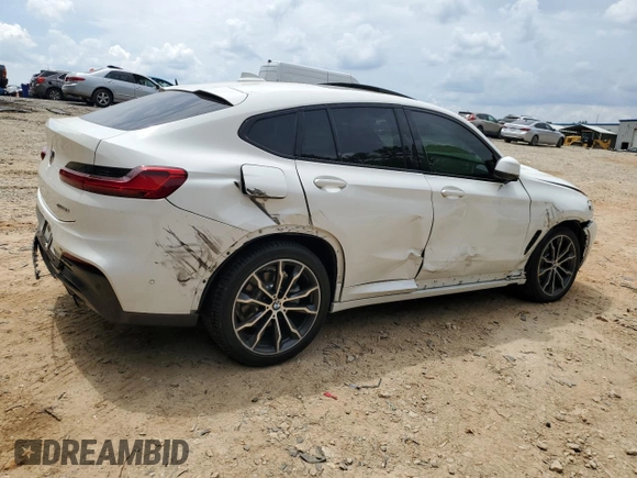 2019 BMW X4 xDrive30i with VIN 5UXUJ3C52KLG54573, listed as a Copart auction lot 53643064 with 32,670 mi miles and Non Repairable. Bid and sale history available at carsss.com. Image 3.