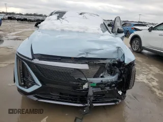 2024 Cadillac LYRIQ Sport z VIN 1GYKPWRL9RZ116613, wystawiony jako Copart lot #87765905 z przebiegiem 3 732 mil mil oraz Czysty tytuł • Clean title. Historia ofert i sprzedaży dostępna na DreamBid. Obrazek 5.