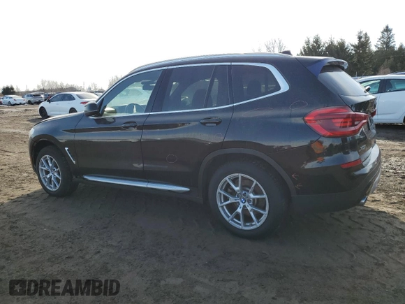 2020 BMW X3 xDrive30i with VIN 5UXTY5C09L9B72382, listed as a Copart auction lot 46698735 with 112,118 mi miles and Clean Title. Bid and sale history available at DreamBid. Image 2.
