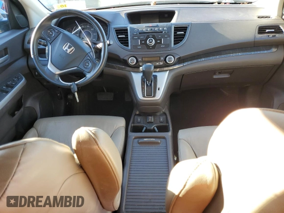 2013 Honda CR-V EX-L with VIN 5J6RM4H7XDL084279, listed as a Copart auction lot 80391584 with Not Provided miles and Salvage Title. Bid and sale history available at DreamBid. Image 8.