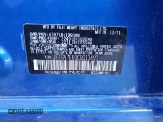 2012 Subaru Impreza Sedan WRX WRX with VIN JF1GV7E60CG013497, listed as a Copart auction lot 41394095 with 159,768 mi miles and Salvage Title. Bid and sale history available at carsss.com. Image 13.