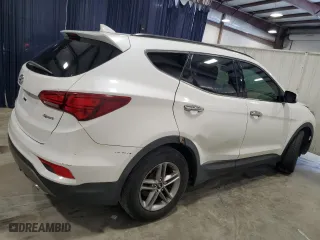 2017 Hyundai Santa Fe Sport 2.4L with VIN 5XYZU3LB6HG400080, listed as a Copart auction lot 51006975 with 153,704 mi miles and Clean Title. Bid and sale history available at carsss.com. Image 3.