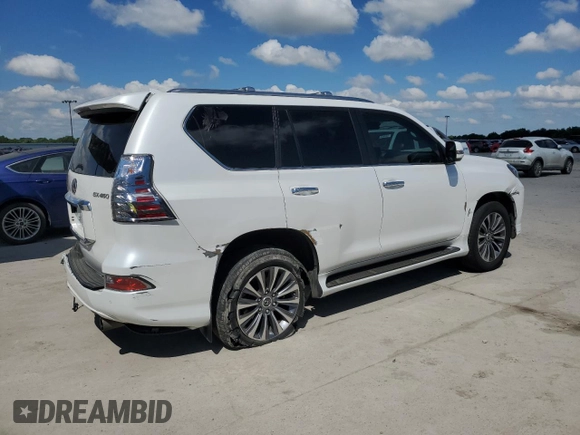 2023 Lexus GX 460 Luxury z VIN JTJGM7BX5P5346688, wystawiony jako Copart lot #56100525 z przebiegiem 35 104 mil mil oraz Szkoda całkowita • Salvage title. Historia ofert i sprzedaży dostępna na DreamBid. Obrazek 3.