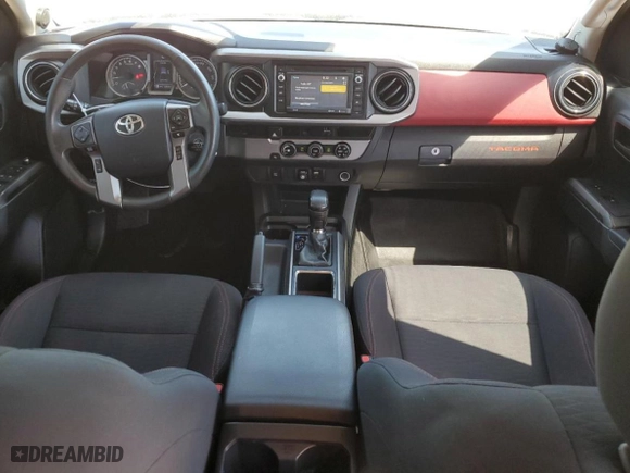 2018 Toyota Tacoma SR5 with VIN 3TMAZ5CNXJM057187, listed as a Copart auction lot 48705665 with 120,057 mi miles and Salvage Title. Bid and sale history available at carsss.com. Image 8.