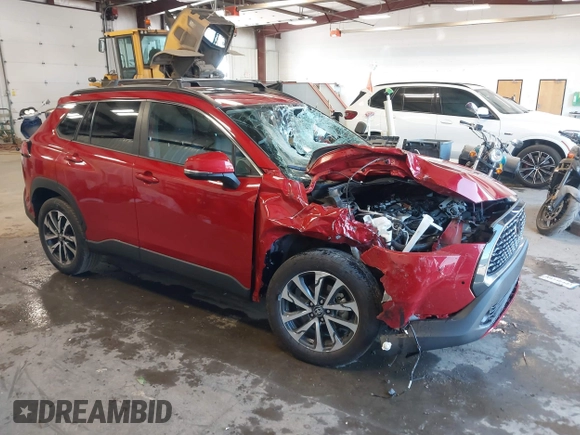 2024 Toyota Corolla Cross XLE with VIN 7MUDAABG3RV088783, listed as a IAAI auction lot 42433593 with 11,687 mi miles and . Bid and sale history available at DreamBid. Image 1.