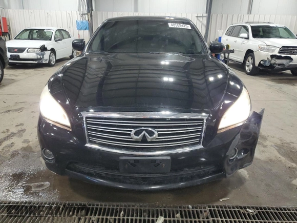 2011 Infiniti M37 with VIN JN1BY1AR1BM371915, listed as a Copart auction lot 48569425 with 162,303 mi miles and Salvage Title. Bid and sale history available at carsss.com. Image 5.