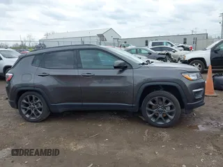 2021 Jeep Compass 80th Anniversary with VIN 3C4NJDEB7MT535498, listed as a IAAI auction lot 41924032 with 44,278 mi miles and . Bid and sale history available at DreamBid. Image 13.