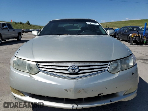 2002 Toyota Solara SE with VIN 2T1CF22P82C571603, listed as a Copart auction lot 61211805 with 157,570 mi miles and Salvage title. Bid and sale history available at DreamBid. Image 5.