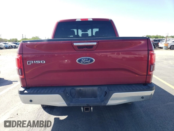 2015 Ford F-150 XLT with VIN 1FTEW1EG8FFB07223, listed as a Copart auction lot 59532335 with 167,007 mi miles and Salvage title. Bid and sale history available at DreamBid. Image 6.