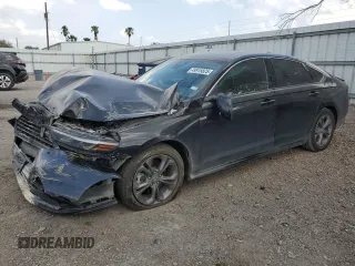 2023 Honda Accord EX-L with VIN 1HGCY2F69PA056652, listed as a Copart auction lot 49915825 with 39,027 mi miles and Salvage title. Bid and sale history available at DreamBid. Image 1.