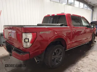 2023 Ford F-150 XL with VIN 1FTFW1E83PFC72739, listed as a IAAI auction lot 40328683 with 37,529 mi miles. Bid and sale history available at carsss.com. Image 4.