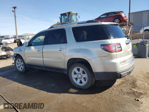 2016 GMC Acadia SLE with VIN 1GKKRNED6GJ214782, listed as a Copart auction lot 44997685 with 35,941 mi miles and Salvage Title. Bid and sale history available at DreamBid. Image 2.