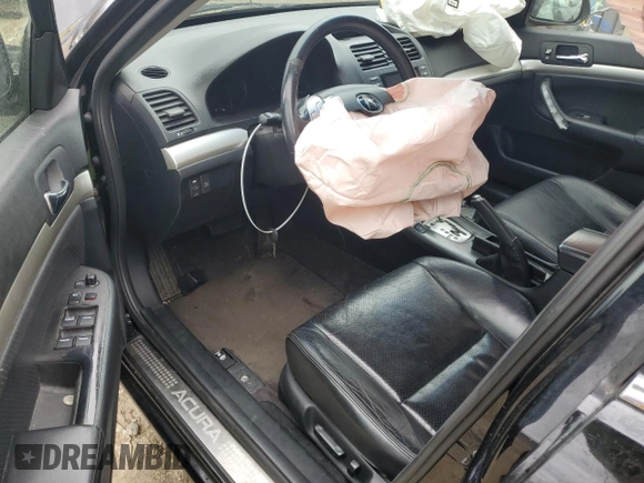 2004 Acura TSX with VIN JH4CL96844C011687, listed as a Copart auction lot 47766365 with 235,536 mi miles and Salvage Title. Bid and sale history available at carsss.com. Image 8.