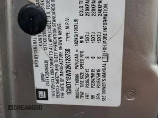 2002 Chevrolet Blazer LS z VIN 1GNDT13WX2K128730, wystawiony jako Copart lot #48050165 z przebiegiem 155 475 mil mil oraz Szkoda całkowita • Salvage title. Historia ofert i sprzedaży dostępna na DreamBid. Obrazek 13.