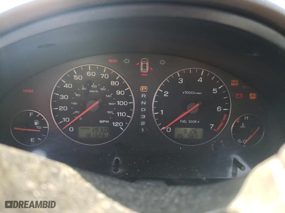 2003 Subaru Legacy Wagon Outback with VIN 4S3BH675037630828, listed as a Copart auction lot 75673424 with 181,323 mi miles and Salvage Title. Bid and sale history available at carsss.com. Image 9.