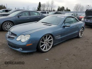 2003 Mercedes-Benz SL 500 with VIN WDBSK75F93F008171, listed as a Copart auction lot 83149314 with 152,312 mi miles and Clean title. Bid and sale history available at DreamBid. Image 1.