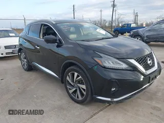2019 Nissan Murano S with VIN 5N1AZ2MSXKN152175, listed as a IAAI auction lot 41236697 with 89,698 mi miles. Bid and sale history available at carsss.com. Image 1.