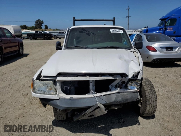 2008 Ford Ranger XL with VIN 1FTYR10D38PA19758, listed as a Copart auction lot 58354775 with 132,995 mi miles and Salvage title. Bid and sale history available at DreamBid. Image 5.