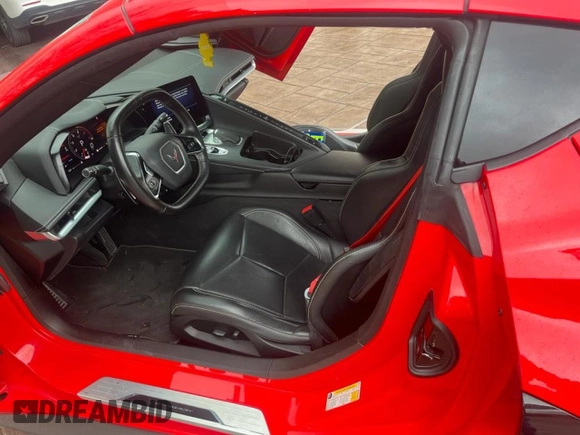 2021 Chevrolet Corvette 1LT with VIN 1G1YA2D49M5119496, listed as a Copart auction lot 43935134 with 23,423 mi miles. Bid and sale history available at carsss.com. Image 4.