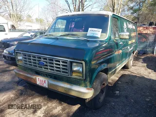 1990 Ford Econoline Cargo with VIN 1FTES14YXLHA99552, listed as a IAAI auction lot 41820558 with 178,000 mi miles and . Bid and sale history available at DreamBid. Image 2.
