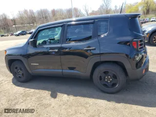 2017 Jeep Renegade Sport with VIN ZACCJAAH4HPF49470, listed as a Copart auction lot 53633315 with 107,962 mi miles and Clean Title. Bid and sale history available at carsss.com. Image 2.