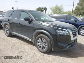 2024 Nissan Pathfinder S with VIN 5N1DR3AA5RC306926, listed as a IAAI auction lot 41723127 with 7,114 mi miles and . Bid and sale history available at DreamBid. Image 1.