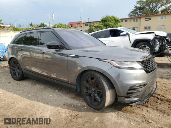2018 Land Rover Range Rover Velar R-Dynamic SE with VIN SALYL2RV7JA741870, listed as a Copart auction lot 45358664 with 53,581 mi miles. Bid and sale history available at carsss.com. Image 4.