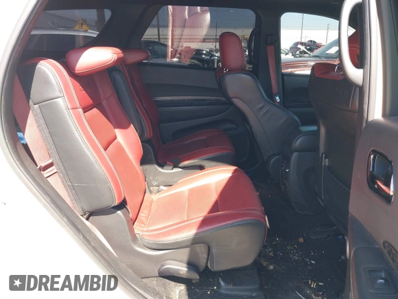 2021 Dodge Durango SRT Hellcat with VIN 1C4SDJH98MC822779, listed as a IAAI auction lot 41621673 with 44,953 mi miles and . Bid and sale history available at DreamBid. Image 8.