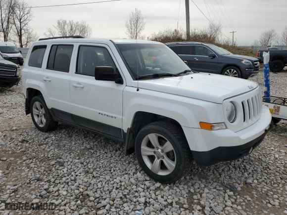 2016 Jeep Patriot Latitude with VIN 1C4NJRFBXGD638033, listed as a Copart auction lot 51089095 with 60,183 mi miles and Clean Title. Bid and sale history available at carsss.com. Image 4.
