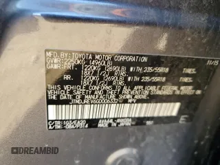 2016 Toyota RAV4 Limited с VIN JTMDJREV6GD006332, выставлен на аукционе Copart как лот 58261235 с пробегом 100 987 миль миль и Списание • Salvage title. История ставок и продаж доступна на DreamBid. Изображение 13.