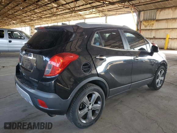 2013 Buick Encore Leather with VIN KL4CJCSB1DB109890, listed as a Copart auction lot 52440055 with 108,682 mi miles and Clean Title. Bid and sale history available at carsss.com. Image 3.