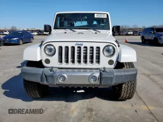 2017 Jeep Wrangler Unlimited Sahara with VIN 1C4BJWEG3HL665774, listed as a Copart auction lot 48538105 with 98,676 mi miles and Salvage Title. Bid and sale history available at carsss.com. Image 5.