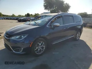 2018 Chrysler Pacifica Limited z VIN 2C4RC1GG1JR269199, wystawiony jako Copart lot #53475985 z przebiegiem 173 408 mil mil oraz Szkoda całkowita • Salvage title. Historia ofert i sprzedaży dostępna na DreamBid. Obrazek 1.
