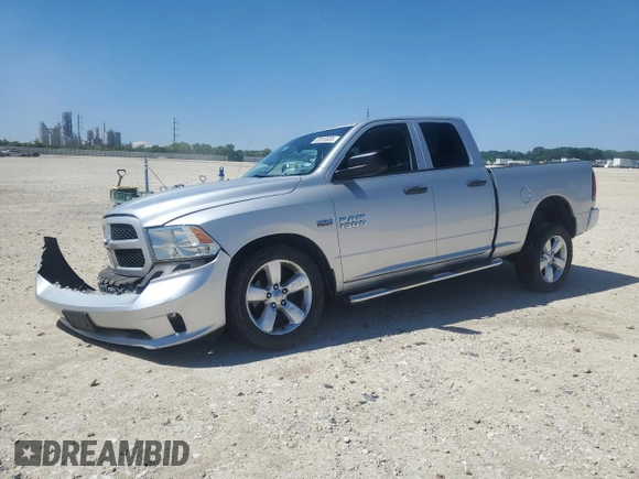2015 Ram 1500 Express with VIN 1C6RR6FT7FS651678, listed as a Copart auction lot 53910035 with 218,850 mi miles and Salvage title. Bid and sale history available at DreamBid. Image 1.