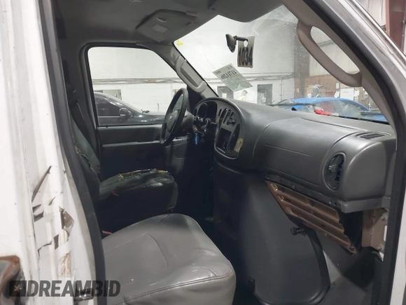 2008 Ford Econoline Cargo Commercial with VIN 1FTNE14W38DA55834, listed as a IAAI auction lot 41711206 with 102,369 mi miles and . Bid and sale history available at DreamBid. Image 5.