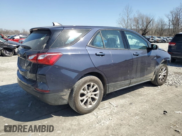 2019 Chevrolet Equinox LS with VIN 3GNAXHEV0KS539269, listed as a Copart auction lot 48317305 with 116,089 mi miles and Salvage Title. Bid and sale history available at DreamBid. Image 3.