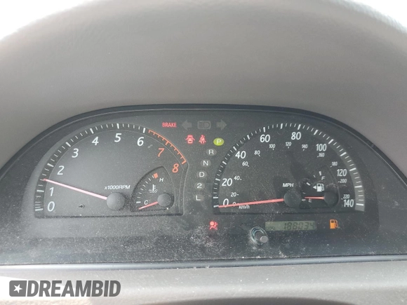 2004 Toyota Camry LE z VIN 4T1BE32K34U294224, wystawiony jako Copart lot #59581595 z przebiegiem 188 034 mil mil oraz Szkoda całkowita • Salvage title. Historia ofert i sprzedaży dostępna na DreamBid. Obrazek 9.
