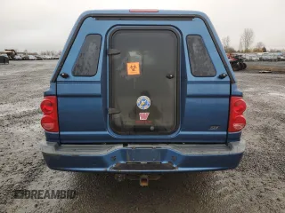 2005 Dodge Dakota Laramie with VIN 1D7HW58N35S225612, listed as a Copart auction lot 83990174 with Not Provided miles and Salvage Title. Bid and sale history available at DreamBid. Image 6.