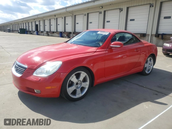 2004 Lexus SC with VIN JTHFN48Y840053532, listed as a Copart auction lot 50686965 with 244,055 mi miles and Salvage Title. Bid and sale history available at carsss.com. Image 1.