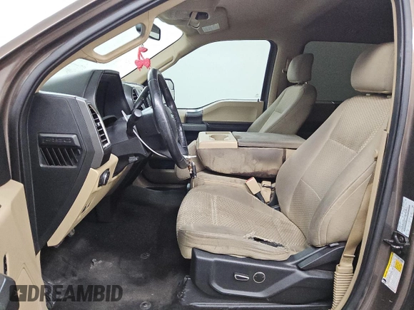 2015 Ford F-150 XL with VIN 1FTEW1CP6FKD54895, listed as a Copart auction lot 50827695 with 193,285 mi miles and Clean Title. Bid and sale history available at carsss.com. Image 7.