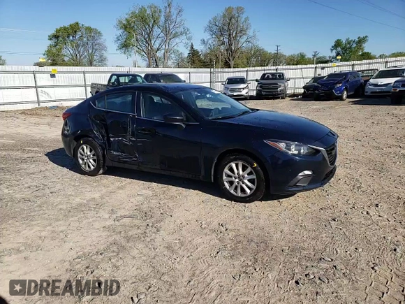 2016 Mazda 3 i Sport with VIN JM1BM1U79G1355134, listed as a Copart auction lot 55885965 with 66,375 mi miles and Salvage Title. Bid and sale history available at DreamBid. Image 13.