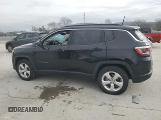 2018 Jeep Compass Latitude with VIN 3C4NJCBB3JT420682, listed as a Copart auction lot 43752585 with 66,360 mi miles and Salvage title. Bid and sale history available at DreamBid. Image 2.