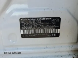 2018 Mitsubishi Outlander ES with VIN JA4AZ3A33JZ064156, listed as a Copart auction lot 55072645 with Not provided miles and Non repairable. Bid and sale history available at DreamBid. Image 12.
