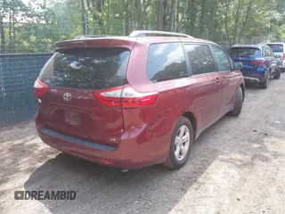2015 Toyota Sienna LE AAS with VIN 5TDKK3DC5FS576035, listed as a IAAI auction lot 42579218 with 199,664 mi miles and . Bid and sale history available at DreamBid. Image 4.