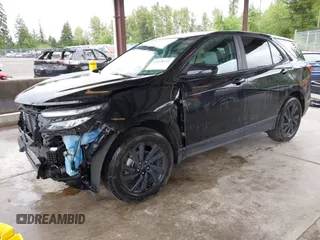 2024 Chevrolet Equinox LS z VIN 3GNAXSEG3RL188277, wystawiony jako IAAI lot #42278132 z przebiegiem 25 839 mil mil oraz . Historia ofert i sprzedaży dostępna na DreamBid. Obrazek 2.
