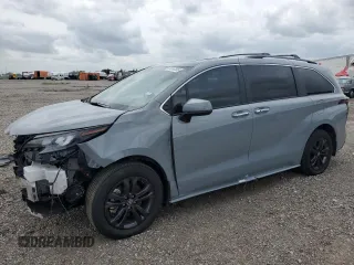 2024 Toyota Sienna LE z VIN 5TDCSKFC8RS119784, wystawiony jako Copart lot #54167305 z przebiegiem 16 715 mil mil oraz Szkoda całkowita • Salvage title. Historia ofert i sprzedaży dostępna na DreamBid. Obrazek 1.